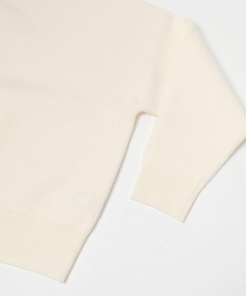 URBAN RESEARCH DOORS（アーバンリサーチドアーズ）の「針抜きダブルフェイスニット（ニット/セーター・レディース・ライトグレー/ピンク/オフホワイト・FREE）」の11枚目の写真