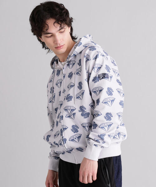 BILLIONAIRE BOYS CLUB(ビリオネア・ボーイズ・クラブ)の「MANASTASHxBILLIONAIRE BOYS CLUB/ビリオネア・ボーイズ・クラブ/EMB LOGO ZIP HOODIE(パーカー・メンズ・グレー/ブラック・XL/S)」の17枚目の写真