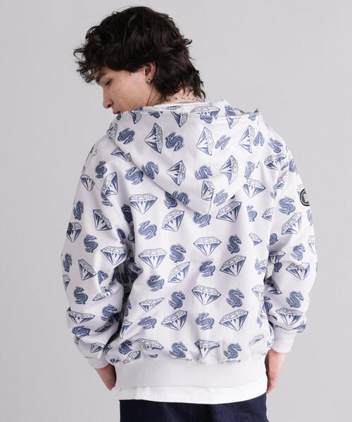 BILLIONAIRE BOYS CLUB(ビリオネア・ボーイズ・クラブ)の「MANASTASHxBILLIONAIRE BOYS CLUB/ビリオネア・ボーイズ・クラブ/EMB LOGO ZIP HOODIE(パーカー・メンズ・グレー/ブラック・XL/S)」の19枚目の写真