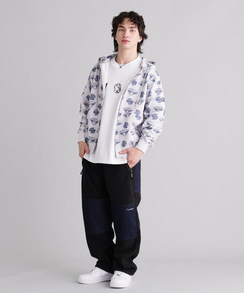BILLIONAIRE BOYS CLUB(ビリオネア・ボーイズ・クラブ)の「MANASTASHxBILLIONAIRE BOYS CLUB/ビリオネア・ボーイズ・クラブ/EMB LOGO ZIP HOODIE(パーカー・メンズ・グレー/ブラック・XL/S)」の20枚目の写真