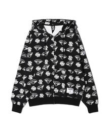 MANASTASHxBILLIONAIRE BOYS CLUB/ビリオネア・ボーイズ・クラブ/EMB LOGO ZIP HOODIE