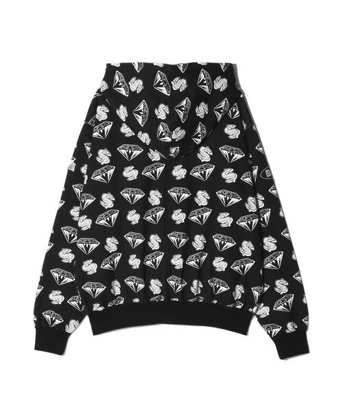 BILLIONAIRE BOYS CLUB(ビリオネア・ボーイズ・クラブ)の「MANASTASHxBILLIONAIRE BOYS CLUB/ビリオネア・ボーイズ・クラブ/EMB LOGO ZIP HOODIE(パーカー・メンズ・グレー/ブラック・XL/S)」の21枚目の写真