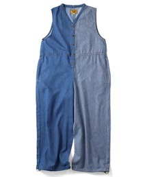 gym master（ジムマスター）の「ライトデニムオールインワン（つなぎ/オールインワン）」