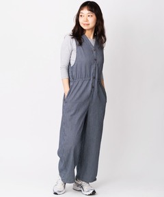 ライトデニムオールインワン