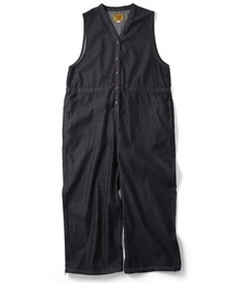 gym master（ジムマスター）の「ライトデニムオールインワン（つなぎ/オールインワン）」