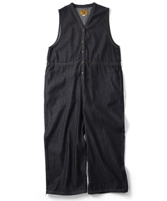 ライトデニムオールインワン