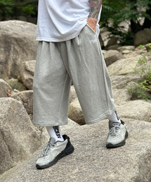PEACEOFMIND（ピースオブマインド）の「スウェットツーピンタックバミューダパンツ（グレー）（その他パンツ）」