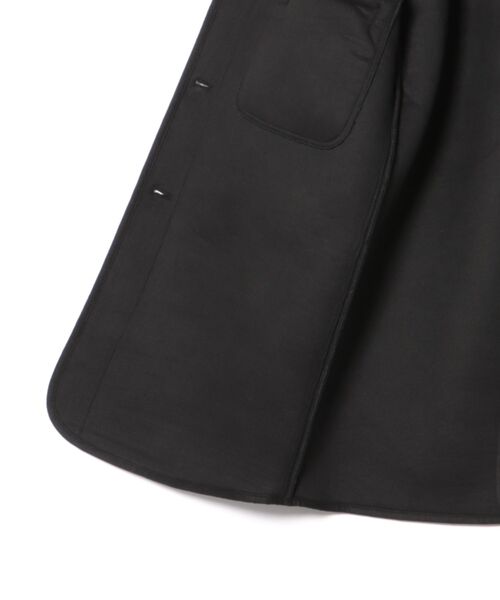 STYLEBLOCK（スタイルブロック）の「フード付きボアロングコート（ムートンコート・レディース・ブラック/ブラウン/ベージュ・FREE）」の5枚目の写真