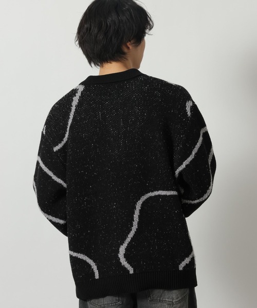 LAKOLE(ラコレ)の「ロープ柄ポロニットプルオーバー / 637815(ニット/セーター・メンズ・ブラック/ネイビー/アイボリー・MEDIUM/LARGE)」の22枚目の写真