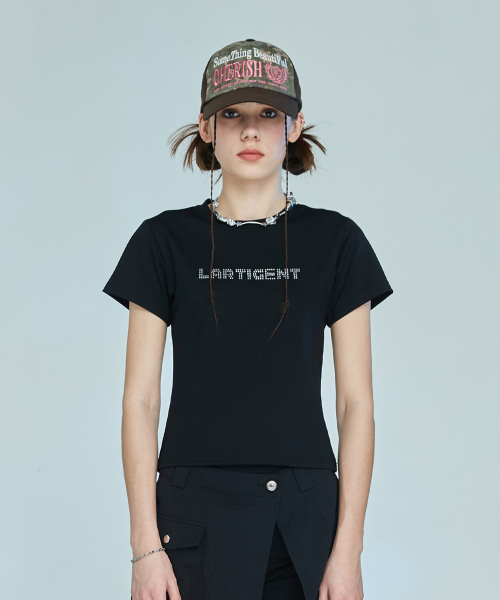 LARTIGENT（ラーティゼン）の「L10 LOGO T-SHIRT(BLACK)（Tシャツ/カットソー・レディース・その他・FREE）」の5枚目の写真