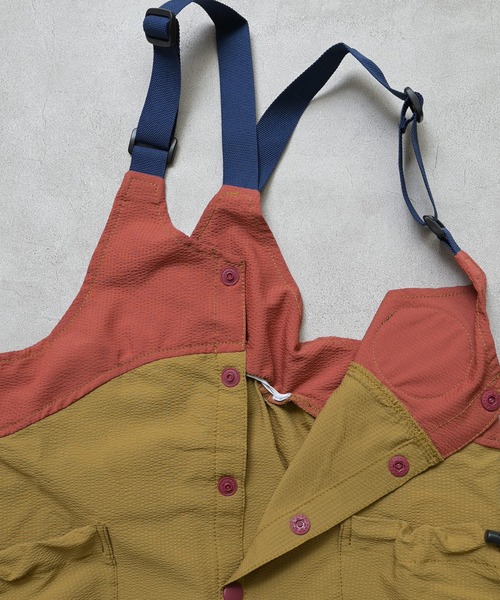 MARKEY'S(マーキーズ)の「キャンプサロペット(サロペット/オーバーオール・キッズ・イエロー系その他/カーキ/グレー・L/M/S/LL)」の16枚目の写真