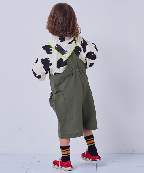 MARKEY'S(マーキーズ)の「キャンプサロペット(サロペット/オーバーオール・キッズ・イエロー系その他/カーキ/グレー・L/M/S/LL)」の8枚目の写真