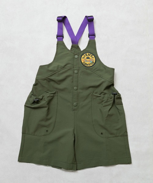 MARKEY'S(マーキーズ)の「キャンプサロペット(サロペット/オーバーオール・キッズ・イエロー系その他/カーキ/グレー・L/M/S/LL)」の4枚目の写真