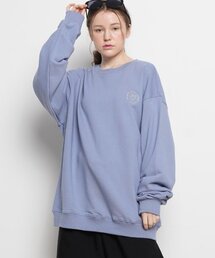ユニセックスオールウェザーオーバーマンツーマンTシャツソラ