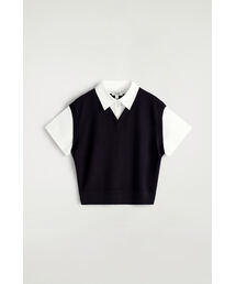 COS（コス）の「レイヤードメリノウールシャツベスト（シャツ/ブラウス）」