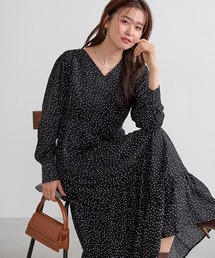 Pierrot | ドットティアードワンピース(ワンピース)