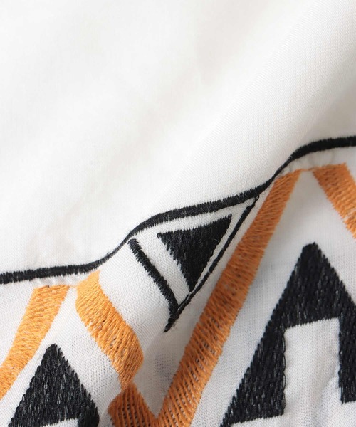 Three Four Time（ｽﾘｰﾌｫｰﾀｲﾑ）の「コットンレーヨン刺繍ワンピース（ワンピース・レディース・オフホワイト/グリーン/ネイビー・FREE）」の18枚目の写真