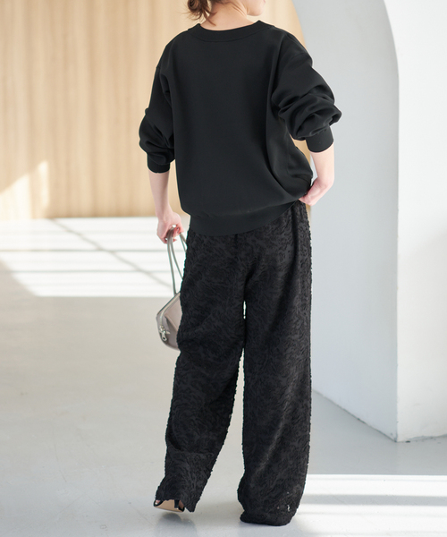 Spick & Span(スピックアンドスパン)の「《一部店舗+WEB限定》ウォッシャブルVネックカーディガン(カーディガン/ボレロ・レディース・ブラック/ブラウン/ホワイト/ネイビー・FREE)」の10枚目の写真