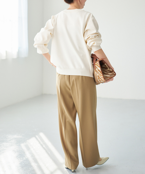 Spick & Span(スピックアンドスパン)の「《一部店舗+WEB限定》ウォッシャブルVネックカーディガン(カーディガン/ボレロ・レディース・ブラック/ブラウン/ホワイト/ネイビー・FREE)」の16枚目の写真