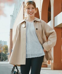 UNFILO（アンフィーロ）の「Aライン スプリングコート（トレンチコート）」