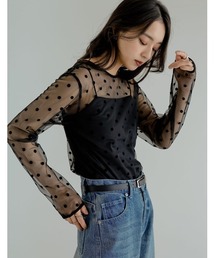 Re:EDIT(���G�f�B)��[2026S/S COLLECTION]�t���b�L�[�h�b�g�`���[���o�b�N�I�[�v���g�b�v�X(T�V���c/�J�b�g�\�[)