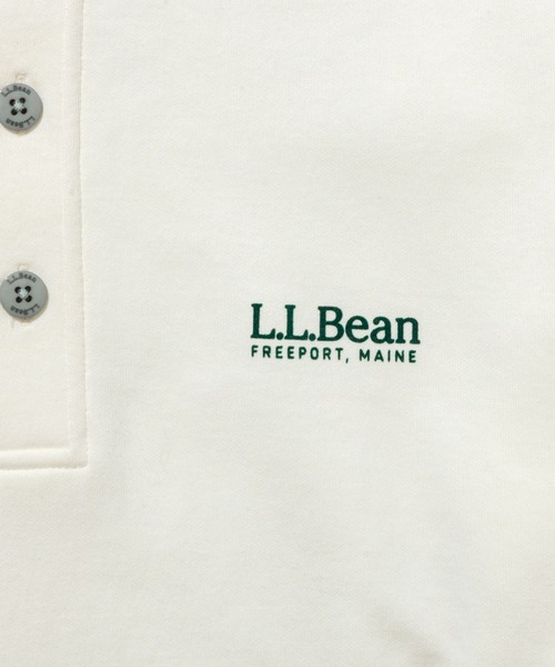L.L.Bean(エルエルビーン)の「【JAPAN EDITION】ポーテージ・ポロスウェットシャツ(スウェット・メンズ・アイボリー/ライトグレー/ネイビー・LARGE/MEDIUM/SMALL)」の7枚目の写真