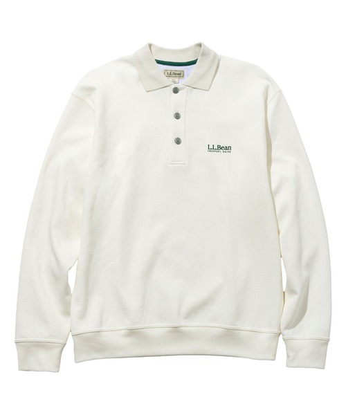 L.L.Bean(エルエルビーン)の「【JAPAN EDITION】ポーテージ・ポロスウェットシャツ(スウェット・メンズ・アイボリー/ライトグレー/ネイビー・LARGE/MEDIUM/SMALL)」の6枚目の写真