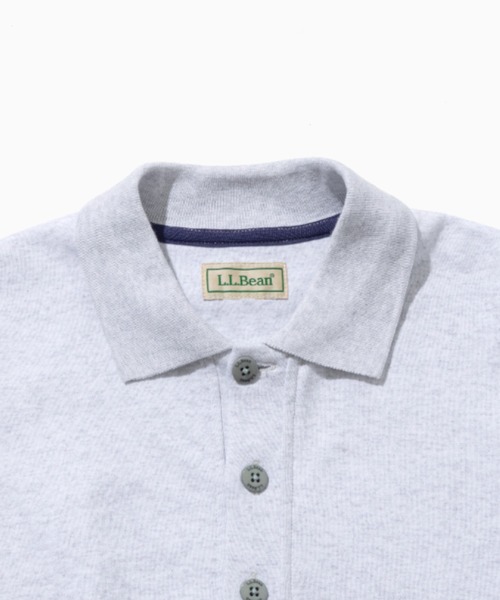 L.L.Bean(エルエルビーン)の「【JAPAN EDITION】ポーテージ・ポロスウェットシャツ(スウェット・メンズ・アイボリー/ライトグレー/ネイビー・LARGE/MEDIUM/SMALL)」の9枚目の写真