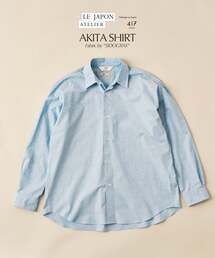 417 EDIFICE | 【SIDOGRAS / シドグラス】LE JAPON ATELIER Akita シャツ(シャツ/ブラウス)