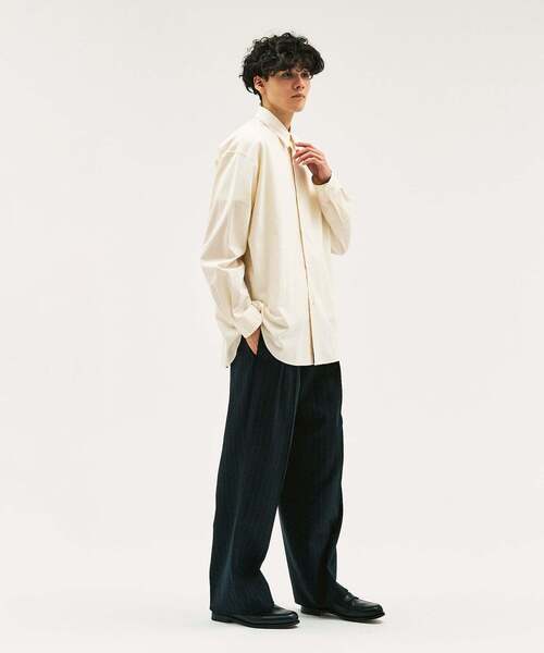 417 EDIFICE（フォーワンセブンエディフィス）の「【SIDOGRAS / シドグラス】LE JAPON ATELIER Akita シャツ（シャツ/ブラウス・メンズ・ブルー系その他/チョコ/ブラウン系その他/サックスブルー/ブルー/ホワイト・X-SMALL/SMALL/MEDIUM/LARGE）」の19枚目の写真