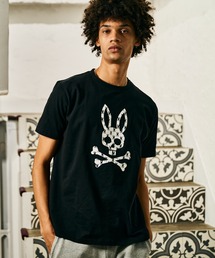 3Dドット シルエットバニーTシャツ