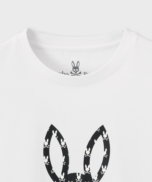 Psycho Bunny(サイコバニー)の「3Dドット シルエットバニーTシャツ(Tシャツ/カットソー・メンズ・ホワイト/ブラック・X-LARGE/LARGE/MEDIUM/SMALL)」の9枚目の写真