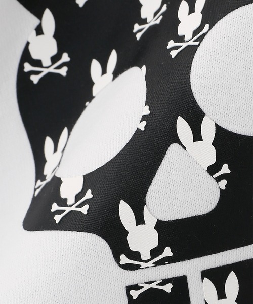 Psycho Bunny(サイコバニー)の「3Dドット シルエットバニーTシャツ(Tシャツ/カットソー・メンズ・ホワイト/ブラック・X-LARGE/LARGE/MEDIUM/SMALL)」の10枚目の写真