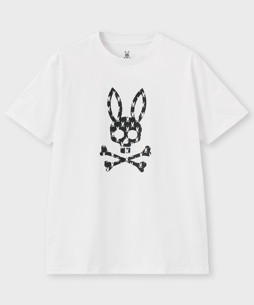 Psycho Bunny(サイコバニー)の「3Dドット シルエットバニーTシャツ(Tシャツ/カットソー・メンズ・ホワイト/ブラック・X-LARGE/LARGE/MEDIUM/SMALL)」の7枚目の写真