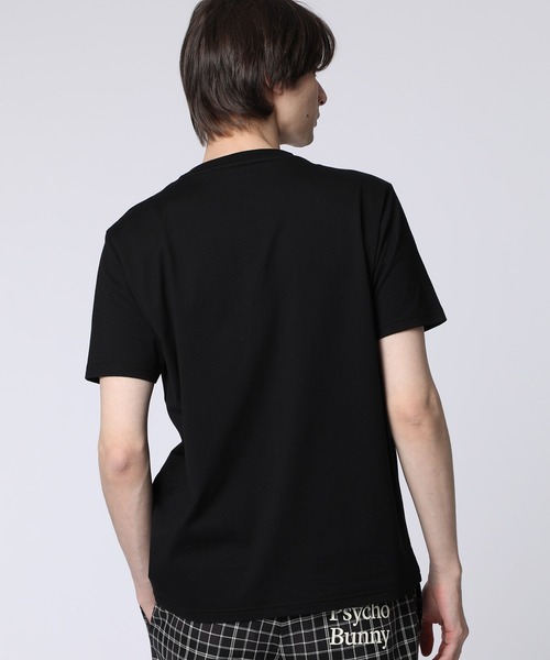 Psycho Bunny(サイコバニー)の「3Dドット シルエットバニーTシャツ(Tシャツ/カットソー・メンズ・ホワイト/ブラック・X-LARGE/LARGE/MEDIUM/SMALL)」の13枚目の写真