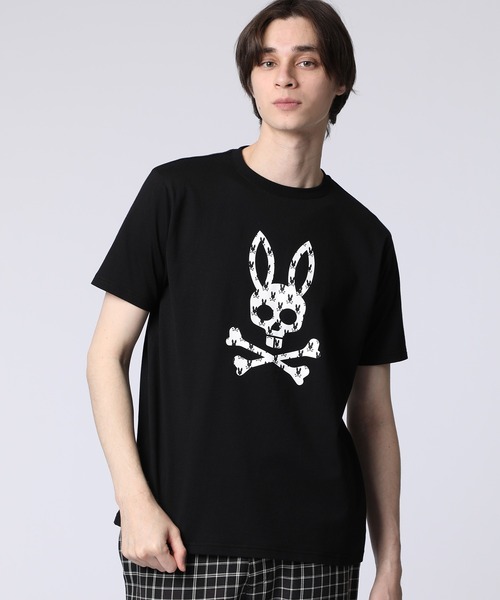 Psycho Bunny(サイコバニー)の「3Dドット シルエットバニーTシャツ(Tシャツ/カットソー・メンズ・ホワイト/ブラック・X-LARGE/LARGE/MEDIUM/SMALL)」の11枚目の写真