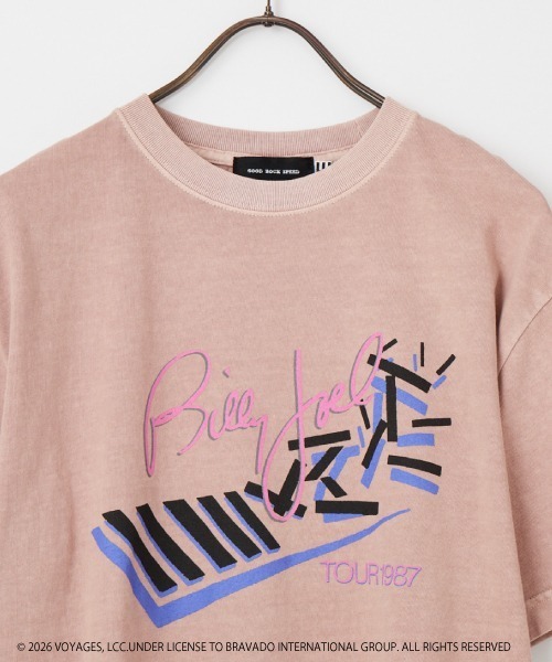 GOOD ROCK SPEED（グッドロックスピード）の「[GOOD ROCK SPEED/グッドロックスピード] 別注 BILLY JOEL ロックプリントTシャツ（Tシャツ/カットソー・レディース・ピンク・M/L/XL）」の18枚目の写真