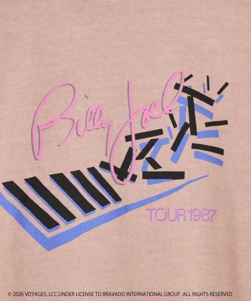 GOOD ROCK SPEED（グッドロックスピード）の「[GOOD ROCK SPEED/グッドロックスピード] 別注 BILLY JOEL ロックプリントTシャツ（Tシャツ/カットソー・レディース・ピンク・M/L/XL）」の19枚目の写真