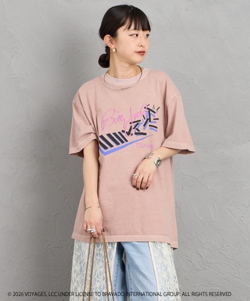 GOOD ROCK SPEED（グッドロックスピード）の「[GOOD ROCK SPEED/グッドロックスピード] 別注 BILLY JOEL ロックプリントTシャツ（Tシャツ/カットソー・レディース・ピンク・M/L/XL）」の10枚目の写真