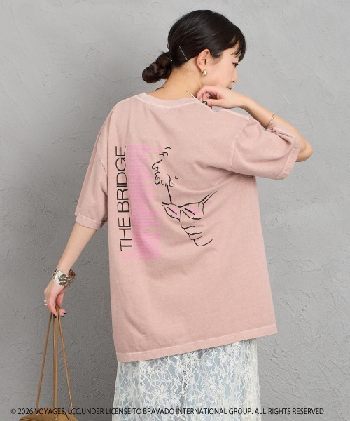 GOOD ROCK SPEED（グッドロックスピード）の「[GOOD ROCK SPEED/グッドロックスピード] 別注 BILLY JOEL ロックプリントTシャツ（Tシャツ/カットソー・レディース・ピンク・M/L/XL）」の12枚目の写真