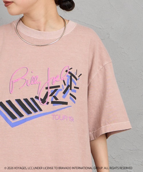 GOOD ROCK SPEED（グッドロックスピード）の「[GOOD ROCK SPEED/グッドロックスピード] 別注 BILLY JOEL ロックプリントTシャツ（Tシャツ/カットソー・レディース・ピンク・M/L/XL）」の13枚目の写真
