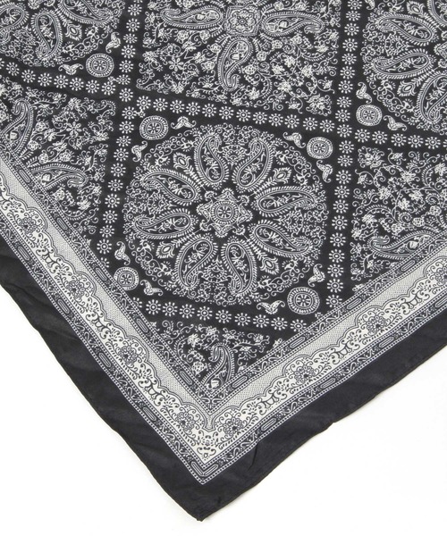 LEPSIM(レプシィム)の「三角スカーフ 645197(バンダナ/スカーフ・レディース・イエロー/ブラック/アイボリー/ブラウン/レッド・ONE SIZE)」の13枚目の写真