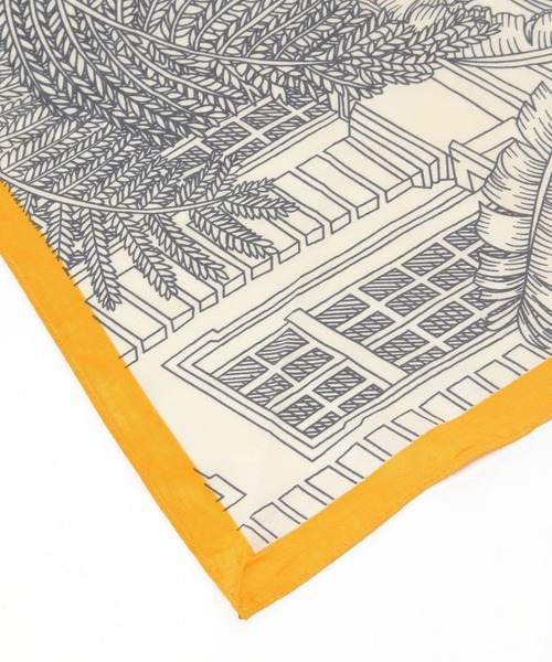 LEPSIM(レプシィム)の「三角スカーフ 645197(バンダナ/スカーフ・レディース・イエロー/ブラック/アイボリー/ブラウン/レッド・ONE SIZE)」の16枚目の写真