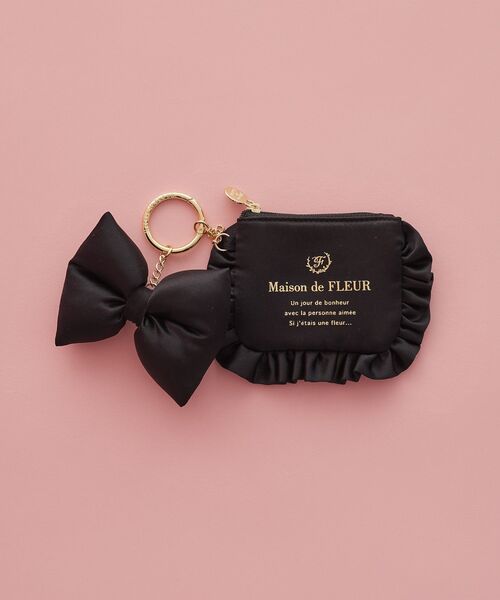 ブランドロゴポーチチャーム（ポーチ）｜Maison de FLEUR（メゾンド