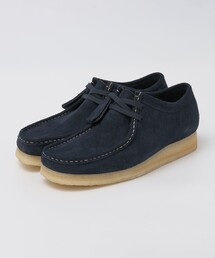 SHIPS（シップス）の「【SHIPS EXCLUSIVE】CLARKS: WALLABEE SUEDE NAVY（ブーツ）」