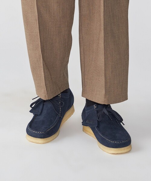 Clarks(クラークス)の「【SHIPS EXCLUSIVE】CLARKS: WALLABEE SUEDE NAVY(ブーツ・メンズ・ネイビー・80/75/70)」の8枚目の写真