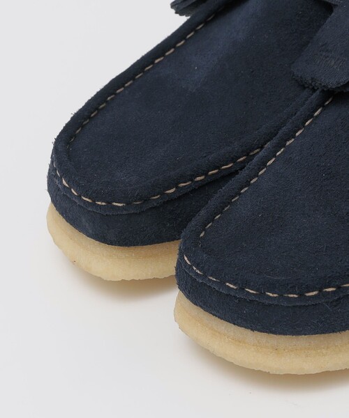 Clarks(クラークス)の「【SHIPS EXCLUSIVE】CLARKS: WALLABEE SUEDE NAVY(ブーツ・メンズ・ネイビー・80/75/70)」の6枚目の写真
