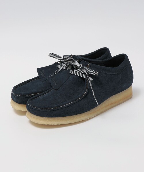 Clarks(クラークス)の「【SHIPS EXCLUSIVE】CLARKS: WALLABEE SUEDE NAVY(ブーツ・メンズ・ネイビー・80/75/70)」の2枚目の写真