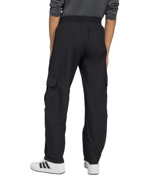 adidas(アディダス)の「アディダス adidas フューチャー アイコン カーゴ O字型 ロング レングス パンツ(カーゴパンツ・キッズ・ブラック/グリーン・120cm/130cm/140cm/150cm/160cm)」の3枚目の写真