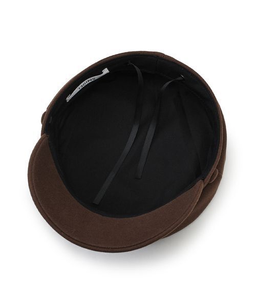 SNIDEL（スナイデル）の「キャスケット（キャスケット・レディース・ブラウン/ブラック・FREE）」の7枚目の写真